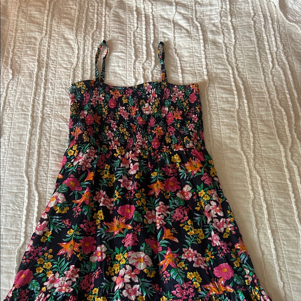 J. Crew Multicolor Smocked Top